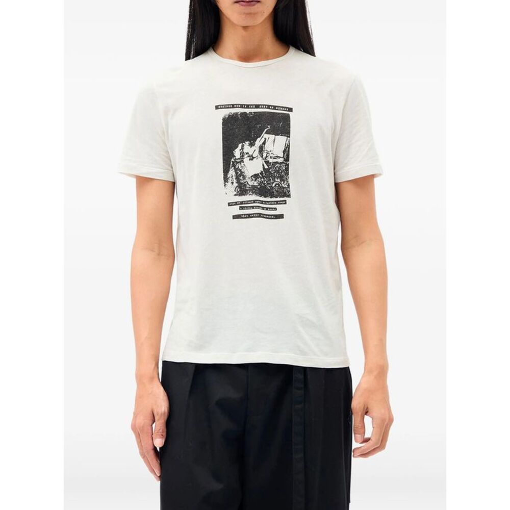 Ann Demeulemeester White T-Shirts & Vests - T-Shirts Men